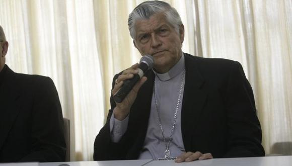 El presidente de la Conferencia Episcopal Peruana, Salvador Piñeiro García. (Andina)