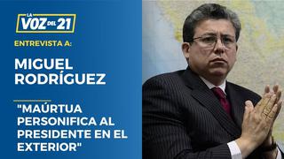 Miguel Rodríguez Mackay: “Maúrtua personifica al presidente en el exterior”