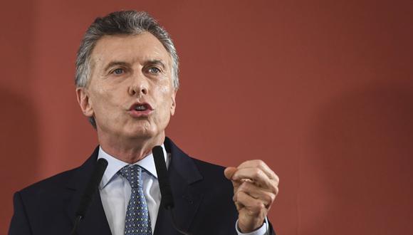 Fernández despejó este sábado las incógnitas sobre su futuro político al anunciar su candidatura a la vicepresidencia. Macri se mostró en contra. (Foto: AFP)