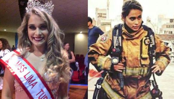 Institución manifestó que Nathaly Terrones, candidata a Miss Perú, no pertenece a los Bomberos Voluntarios del Perú. (USI)