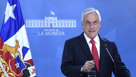 Sebastián Piñera anunció que suscribió nuevos acuerdos para dotar a Chile de millones de dosis de vacunas contra el coronavirus. (Foto: HO / Chilean Presidency / AFP)