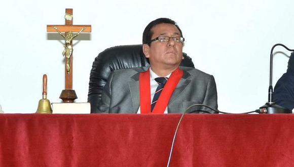 Marco Cerna Bazán era presidente de la Corte Superior de Justicia de Lima Sur. (Foto: Poder Judicial)