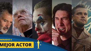 Oscar 2020: ¿Quiénes están nominados en la categoría a Mejor actor? | FOTOS