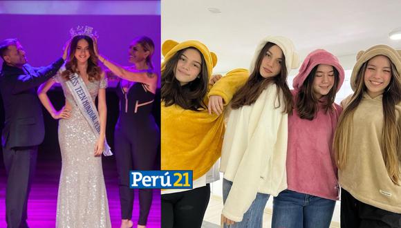 Mía Loveday fue una de las cuatro ganadoras del Miss Perú La Pre junto a Kyara Villanella, Gaela Barraza y Alondra Huárac.