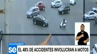 Lima: gran porcentaje de motos involucradas en accidentes vehiculares