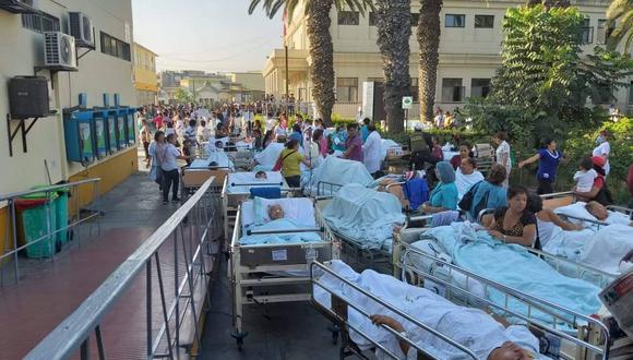 Reportan amago de incendio en el hospital Arzobispo Loayza y evacuan pacientes.