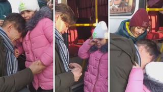 Ataque de Rusia a Ucrania: El emotivo video donde un hombre ucraniano se despide de su familia
