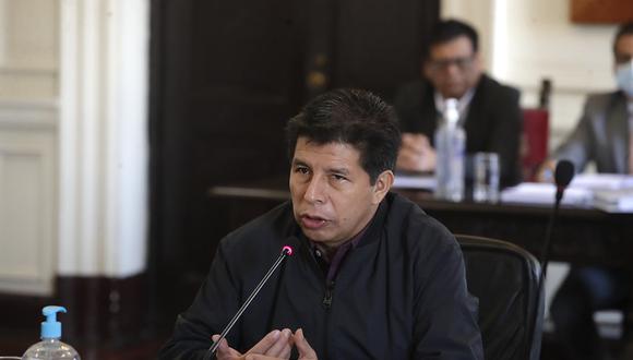 Pedro Castillo fue señalado por Karelim López de encabezar una mafia que repartía obras públicas desde el Ministerio de Transportes y Comunicaciones. (Foto referencial: archivo Presidencia)