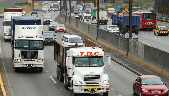 Regulan la circulación de vehículos de transporte de carga en Lima. (Foto: Andina)