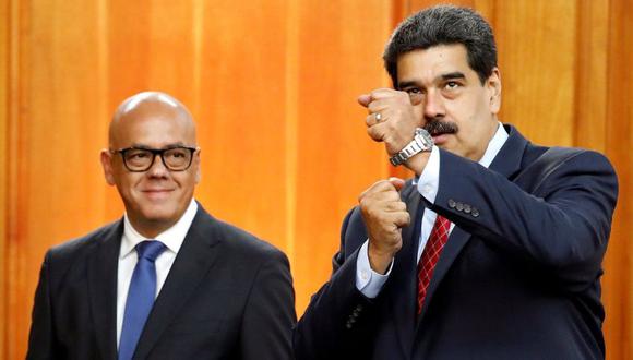 Jorge Rodríguez habría filtrado entrevista de Jorge Ramos a Nicolás Maduro, según ex ministro venezolano. (Reuters)