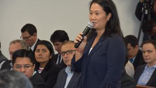 Se suspendió audiencia de prisión preventiva para Keiko Fujimori y otros 11 investigados