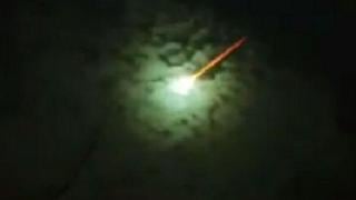 Argentina: Fue un meteoro lo que iluminó de verde el cielo nocturno [Video]