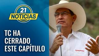 Martin Vizcarra sobre disolución del Congreso: “El Tribunal Constitucional ha cerrado este capítulo” [VIDEO]