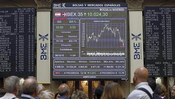 La bolsa de Madrid perdió 0.65%. El índice Ibex 35 cerró en 9,253.90 puntos. (Foto: EFE)
