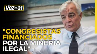 Carlos Gálvez: “Congresistas que han sido financiados por la minería ilegal hoy están pasando sus leyes”