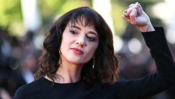 Asia Argento se convirtió en una poderosa voz del movimiento #MeToo tras acusar a Weinstein de haberla violado en un hotel durante el Festival de Cannes de 1997 cuando tenía 21 años. (Foto: AFP)