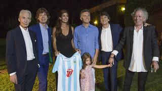 'The Rolling Stones': Mauricio Macri cenó con los músicos en su residencia [Fotos]