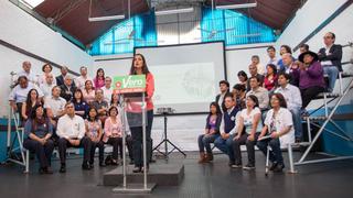 Verónika Mendoza presentó los cuatro ejes de su Plan de Gobierno