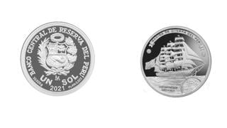 BCR emite moneda de plata por los 200 años de la Marina de Guerra
