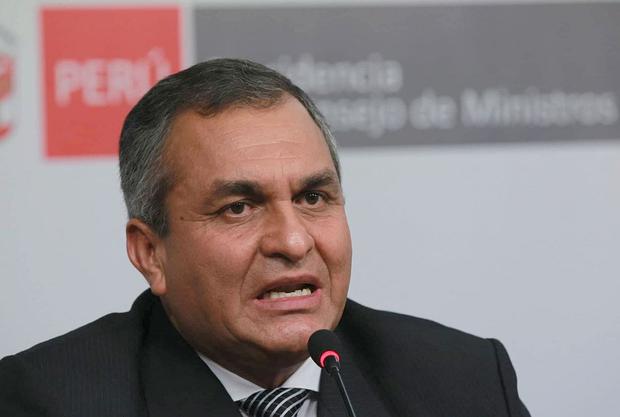 Vicente Romero, Minister of the Interior, said that the UNMSM intervened at the request of the rector.  (Photo: Diffusion)