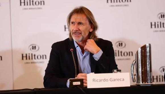 Ricardo Gareca dio una conferencia de prensa de despedida para todo el Perú.