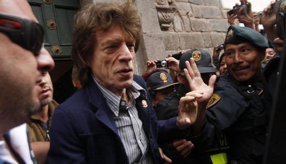 En abril del 2010, el rockero británico Mick Jagger visitó Machu Picchu y manifestó que el lugar es “maravilloso”. No dudó en firmar el Libro de Celebridades. (USI)