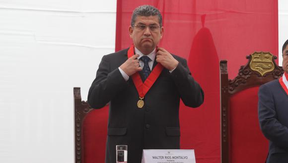 El exjuez Walter Ríos se acogió a la colaboración eficaz y fue sentenciado a 12 años de cárcel. (Foto: GEC)