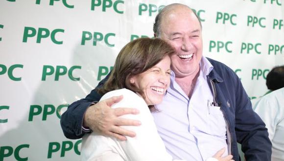 Raúl Castro y Lourdes Flores, caras visibles del PPC. (Perú21)