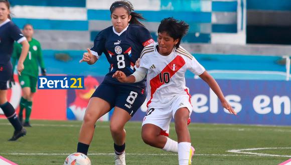 Perú empató 2-2 con Paraguay en el Sudamericano Sub 20. (Foto: DSPORTS)