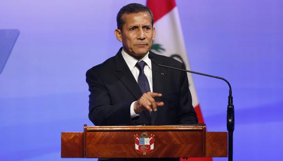 Ollanta Humala criticó esquema del debate presidencial 2016. (Mario Zapata)