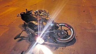 Junín: Policía fallece tras impactar su motocicleta con un auto en Huancayo