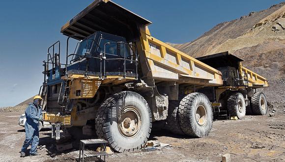 La producción minera metálica nacional tuvo un incremento en el primer semestre. (Foto: AFP)