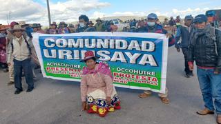Comunidad originaria acuerda levantar el bloqueo en Cusco que afecta a mina Las Bambas