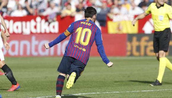 Lionel Messi le dio el empate parcial a Barcelona ante Sevilla. (Foto: FC Barcelona)