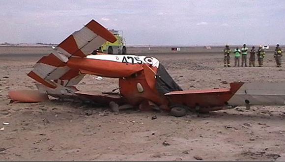 Aún no se determinan las causas por las cuales la aeronave cayó a tierra. (Difusión)
