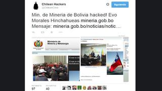 Bolivia: ‘Piratas’ chilenos hackearon sitio web de un ministerio