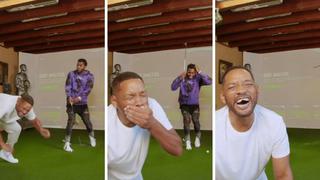 Will Smith “pierde” los dientes en pleno juego de golf junto a Jason Derulo | VIDEO