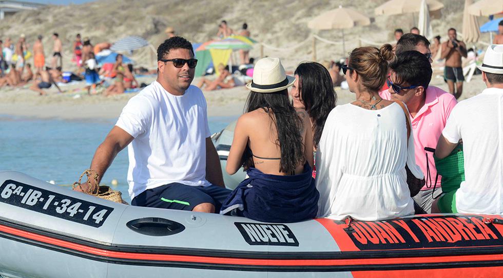 Ronaldo, el 'Fenómeno', internado de emergencia en Ibiza por neumonía. (Diario de Ibiza)