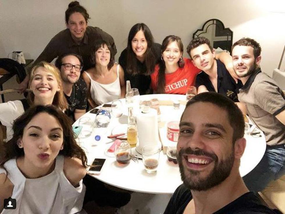 El elenco de 'Patito Feo' se reunió con Thelma Fardín tras la denuncia que hizo a Carlos Darthés. (Instagram)