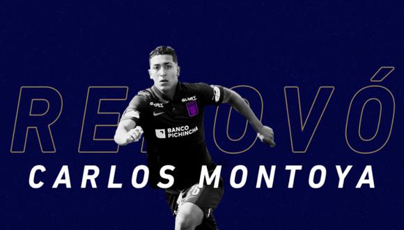 Carlos Montoya se queda en Alianza Lima y buscará el bicampeonato. Foto: Alianza Lima.