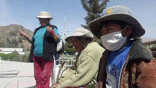 Arequipa: Ceniza del volcán Sabancaya afecta a escolares en valle del Colca [Video]
