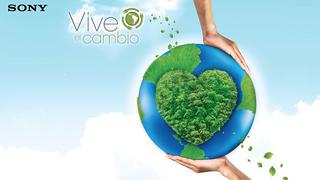 Sony lanza campaña “Vive el Cambio” a favor del medio ambiente