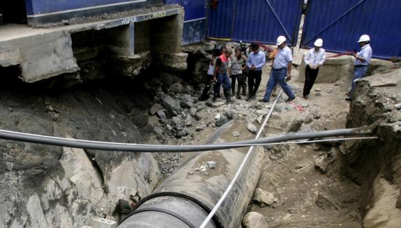 Se debe renovar el 90% de tuberías de agua en Lima