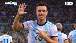 Argentina vs. Venezuela: Lo Celso firmó el 2-0 tras error de Faríñez en Copa América | VIDEO