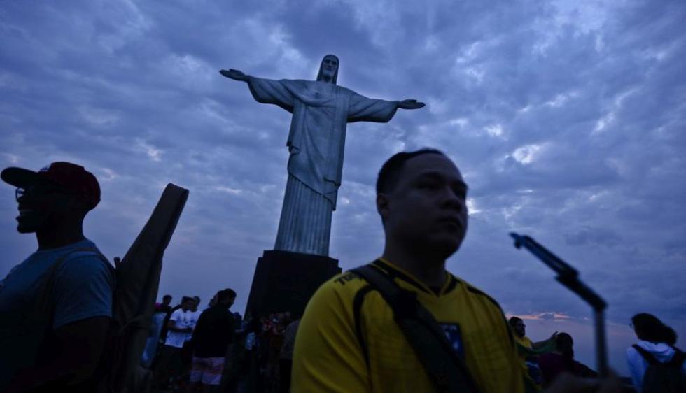 El Cristo de Corcovado es un símbolo de Río de Janeiro y todo Brasil. El turismo aumentó durante la Olimpiada. (Luis Centurión)