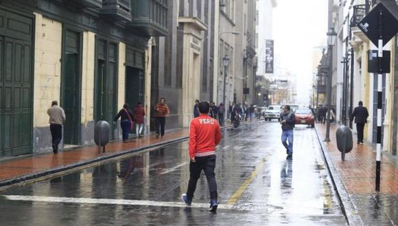 Las bajas temperaturas en Lima se mantienen durante el invierno. (GEC)