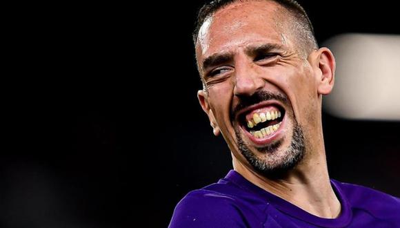 Franck Ribéry llegó a la Fiorentina al inicio de la temporada, luego de su paso por el Bayern Munich alemán. (Foto: Agencias)