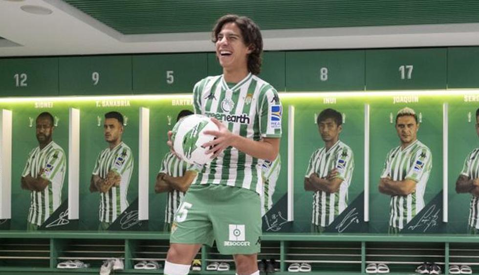 Diego Lainez, México (Foto: Real Betis Balompié)