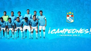 Sporting Cristal es campeón del Clausura Sub-17 de la Copa Centenario