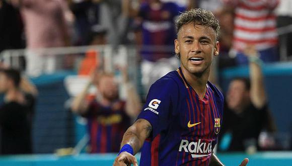 Neymar aún no se ha pronunciado sobre su posible salida del Barcelona. (Gettyimages)